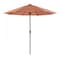 California Umbrella 9' Bronze Aluminum Market Patio Umbrella, Sunbrella Dolce Mango 194061337233 - alternate 1
